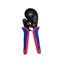 Crimping Pliers 0.08-16mm with Ratchet for Tubular Terminal Hexagonal Crimp
