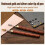 6pcs Leather  Dye Pens, Leather  Roller Pen Applicator, Leather  Printing Tools for Leather  DIY Work 4
