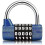 5 Digit Combination Padlock with Resettable Code for Gym Lockers School Cabinets Toolboxes 1