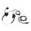 Phone Headset Dual 3.5mm Plug Binaural with Microphone, Adjustable Volume, Compatible with PC 1