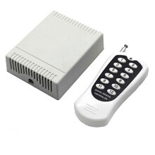 12CH RF Wireless Remote Control Switch System 433MHz DC 12V Relay Receiver Transmitter