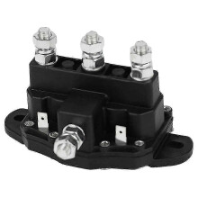 Omkeersolenoïde voor liermotor 12V DC 6 aansluitingen DPDT-relais schakelaar compatibel met de 214-serie