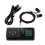 Radio digitale portatile FM DAB+ con Bluetooth 4.0 e lettore MP3, nera 1