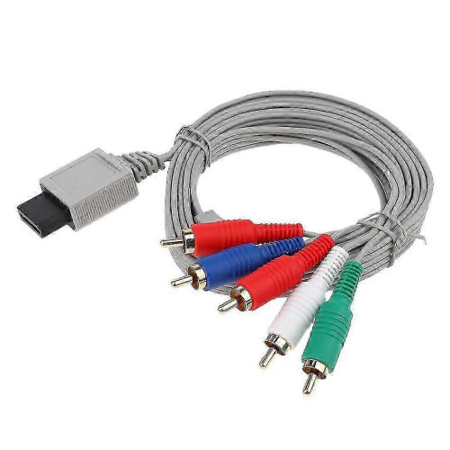 Cavo AV Component HD per Nintendo Wii e Wii U - Compatibile con console Wii e Wii U