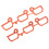 Intake Manifold Gasket Set Compatible with BMW E36 E39 E46 E60 E85 M54 Series 1