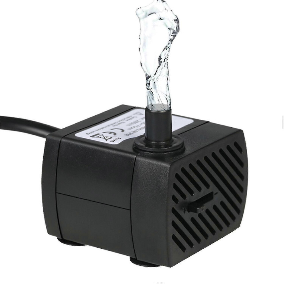 Submersible Water Pump 350L/H 5W For Aquarium Fountains Pond Hydroponic Systems 6944168492830