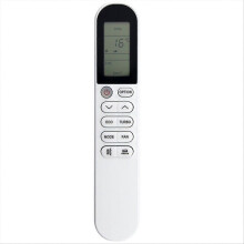 Mando a distancia universal para aire acondicionado, compatible con la mayoría de los aires acondicionados, ABS blanco.