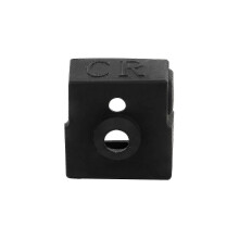 Siliconen beschermhoes voor verwarmingselement, compatibel met Creality Ender-3 V2 Neo Max Neo CR-10 Smart, 3 stuks, zwart.