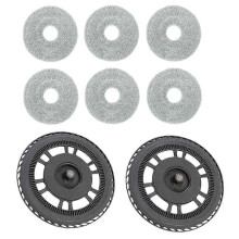 Držiak mopu so 6 utierkami na mop kompatibilný s Dreame L10s Pro Ultra Heat X30 Ultra X40 Ultra S30 Pro Ultra