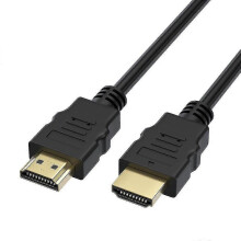 HDMI Cable 20m Black Compatible with HD Devices Full HD 1080p 4 Layer Shielding