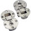 Folding Hinge for Furniture 90 Degree Adjustable Hidden Semicircular Table Hinge 1