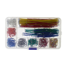 U-vormige jumperkabelset, 560 stuks, 14 lengtes, soldeerloze breadboardkabels, 24AWG