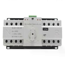 4P 125A Dual Power Automatic Transfer Switch AC 400V Generator Circuit Breaker