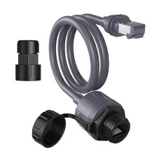 Ethernet-Adapter Gen 3 Mini wasserdichte Kabelverlängerung RJ45-Kupplung kompatibel mit Starlink Standard V3 und Mini-Satellitenschüssel
