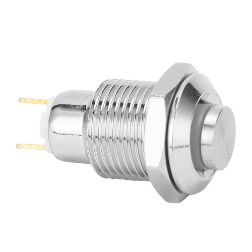 M10 Stainless Steel Push Button Switch 3V Waterproof IP65 Momentary Start
