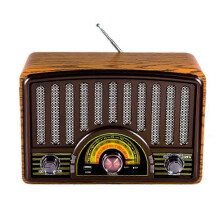 R1928BT AM/FM/SW Radio with Bluetooth MP3 Player, Rechargeable Battery and Lamp