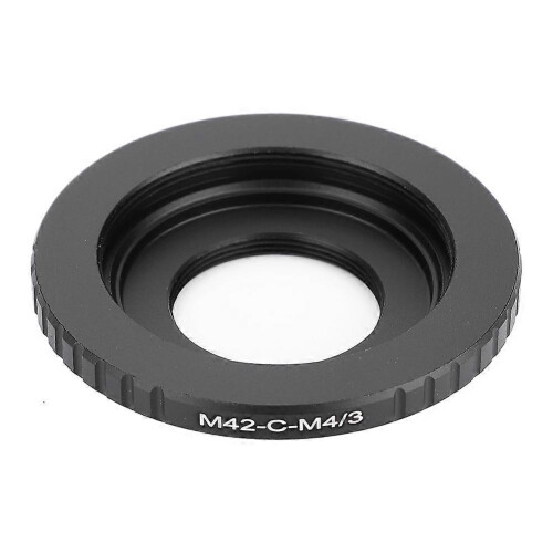 M42 C Mount to Mirrorless Camera Adapter Ring Compatible with Sony E Mount Micro 4/3