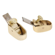 Thumb Plane for Violin Making, Zinc Alloy Body, 2 Piece Set, 5 Sizes, Curved Sole
