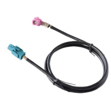 Kit de conversion de console compatible avec BMW NBT CIC LVDS Vidéo USB 80 cm 12 V ABS Noir