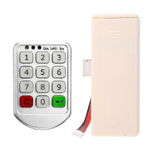 Electronic Lock Drawer File Cabinet Lock with 9-Digit Password Anti-Theft Storage