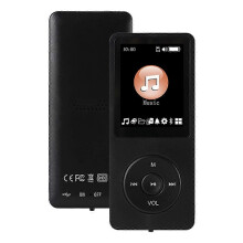 Bluetooth MP3-speler met 32 GB opslag, HD-luidspreker, FM-radio en spraakrecorder.