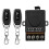 433MHz Wireless Remote Control Switch RF Relay Receiver with 2 Transmitters, 30A 220V, 50M Range, Learning Code 1