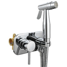 Bidet-Sprühset mit Warm-Kalt-Mischventil, Handbrause aus Stahl und Messing für hygienische Körperpflege