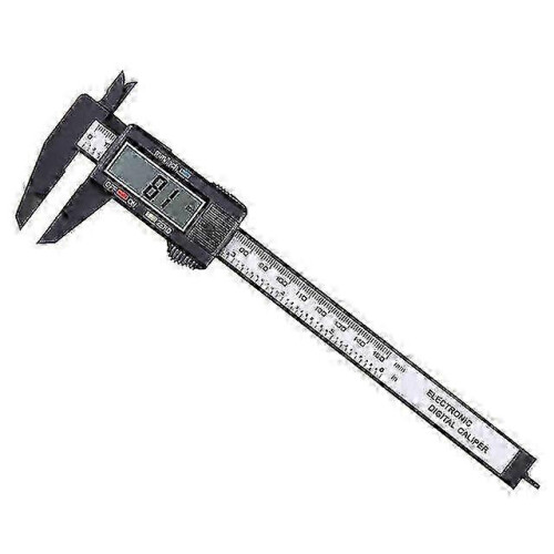 Digital Caliper 0-150mm Plastic Vernier with Clear Display and Zeroing Function