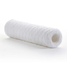 3er-Pack 50-Mikron-Sedimentfilterpatrone, kompatibel mit universellem 2,5 x 10 Zoll gewickeltem Polypropylen