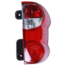 Lewe tylne światło stopu samochodu, kompatybilne z Nissan NV200 2009+, ABS, czerwony, przezroczysty klosz, 12 V, 32 x 19 x 12 cm
