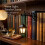 Vintage Library Lantern Bookshelf Light,  Hanging Lamp Warm LED Decor 3