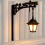 Vintage Library Lantern Bookshelf Light,  Hanging Lamp Warm LED Decor 7