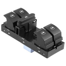 Elektryczny przełącznik głównego podnośnika szyb, OE 1Z0959858B, Kompatybilny z Skoda Fabia Octavia Superb Yeti