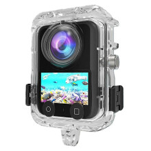 Waterproof Protective Case compatible with DJI Osmo 360 Camera, 40m Underwater 97% Light Transmission PC Cover