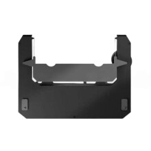 Support de téléphone rabattable pour volant de voiturette de golf, en TPE noir, compatible avec les voiturettes de golf Club Car EZGO et Yamaha.