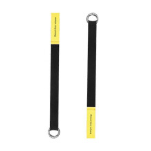 2 Pieces Car Rear Door Emergency Safety Pull Rope compatible with Tesla Model Y 3, High Visibility Flocking Nylon Metal Release Handle