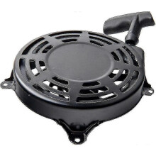 Avviatore a cavo compatibile con motori Briggs & Stratton, sostituisce i codici 497598, 493295 e 497680, bassa rumorosità e prestazioni costanti.