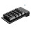 2.4GHz Wireless Numeric Keypad 19 Keys Mini USB Number Pad for Laptop PC Windows 1