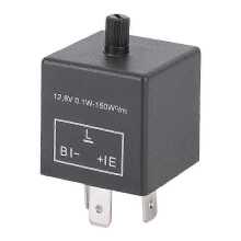 LED-richtingaanwijzerrelais, CF14KT 3 pinnen 12,8V 0,1W-150W instelbaar voor auto's