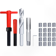 Reparatieset voor M16x2 schroefdraad, roestvrij staal, voor hoogspanningstoepassingen