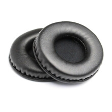 Replacement Sponge Earmuffs Compatible with Pioneer HDJ-X5 HDJ-X7 HDJ-X10, Leather