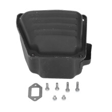 Kit silenziatore di scarico, ricambio in ferro compatibile con motoseghe Stihl 064 065 066 Ms640 Ms650 Ms660, codice OEM 1122 140 0614