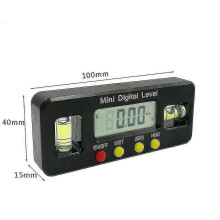 Digital Angle Finder Inclinometer Level Box with Magnet 360 Degree Measurement