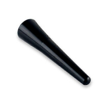 Mastantenne Schwarz Aluminiumlegierung 9,15 cm kompatibel mit Mercedes R171 SLK SL 200 230 280 300 320 350 500, Dekoration