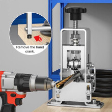 Wire Stripping Machine Manual with Blade 1-25mm Cable Stripper Compatible with Electric Drill