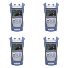 4X TM581 PON Power Meter SC/APC Glasvezeltester ONT/OLT 1310Nm/1490Nm/1550Nm voor Toepassing en Bediening