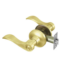 Waterproof Zinc Alloy Door Handle Lock with Key for Security and Screen Doors