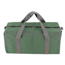 Sac à outils en toile avec bandoulière réglable, imperméable, grande capacité, 30 cm (12 pouces)