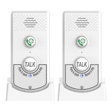 Draadloze intercom voor thuis, groot bereik 300 meter, 8 verdiepingen, slank ontwerp (18 mm), 1800mAh.