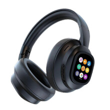 ANC930Plus Hybrid Wireless Headphones with Magnetic Touchscreen, Active Noise Cancelling, LED Display, 40mm Drivers